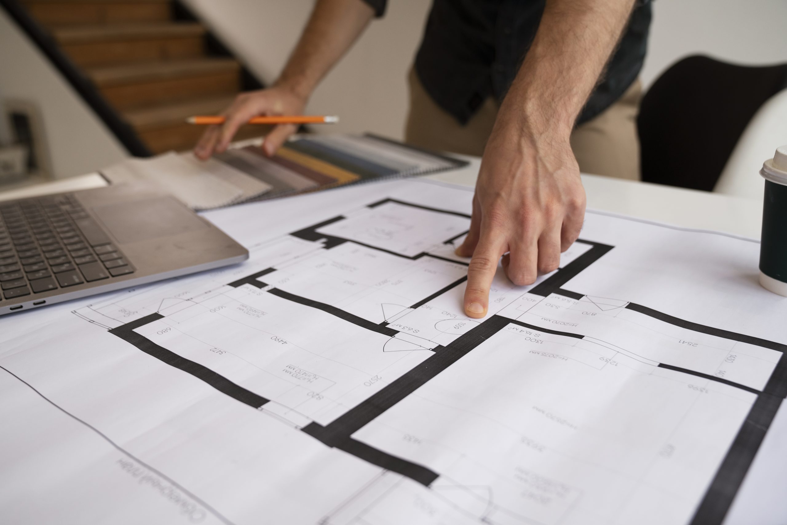 Skyley Group team working on a project